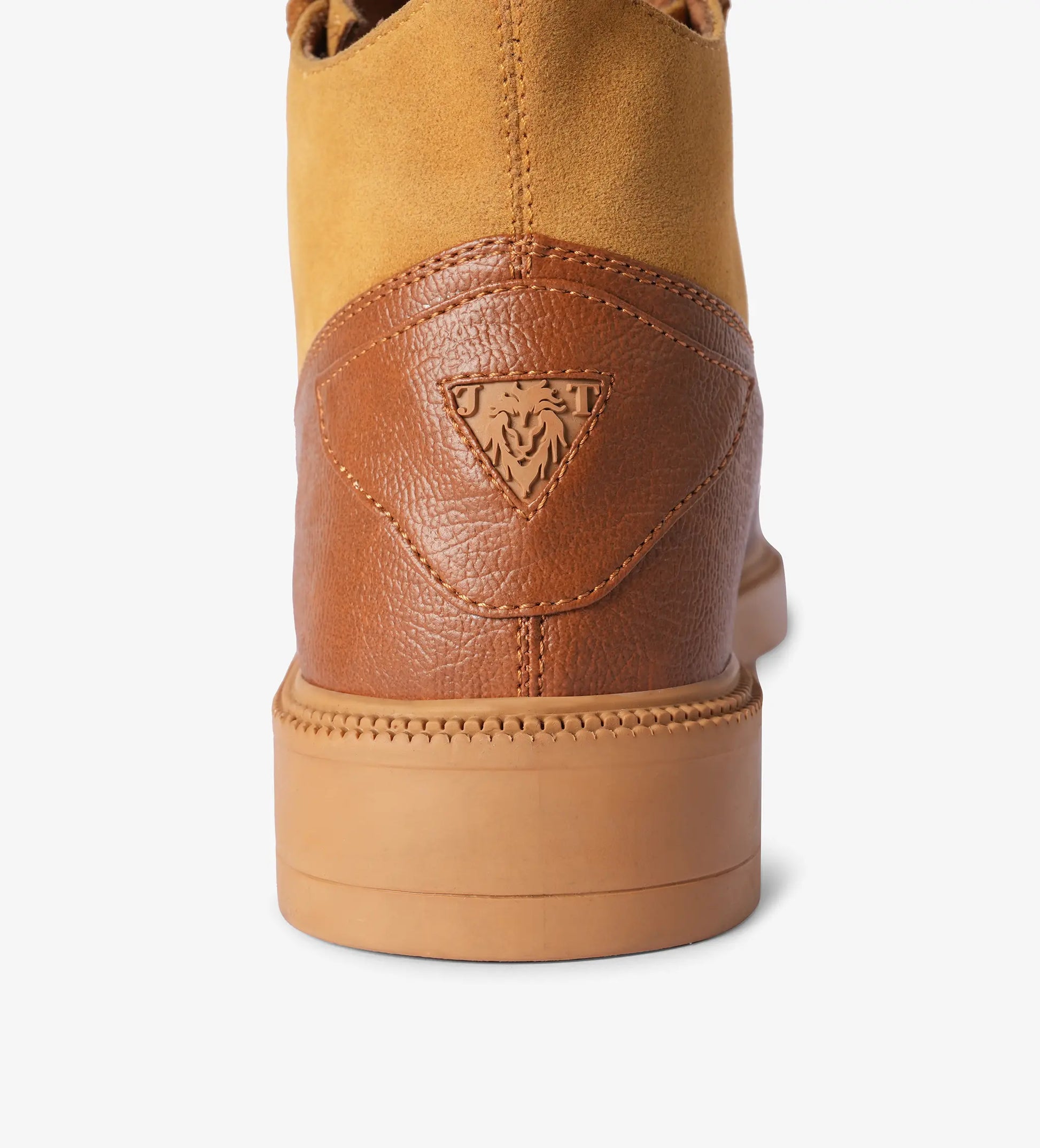 Tan Brogue Boot
