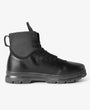 Black mens high top boots