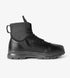 Black mens high top boots
