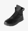 Black mens high top boots