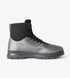 Grey mens high top boots
