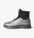 Grey mens high top boots