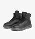 Black mens high top boots