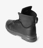 Black mens high top boots