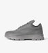 Grey mens low top sneaker