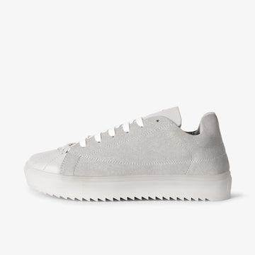 White low top sneakers