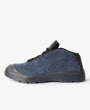 Blue mens low top sneakers
