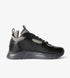 black low top sneakers