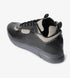 black low top sneakers
