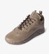brown low top sneakers