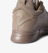 brown low top sneakers