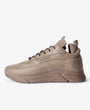 brown low top sneakers