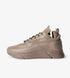 brown low top sneakers
