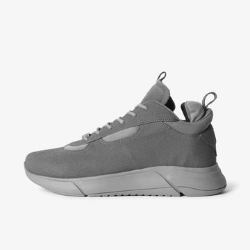 grey low top sneakers