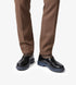 black and brown brogue boots