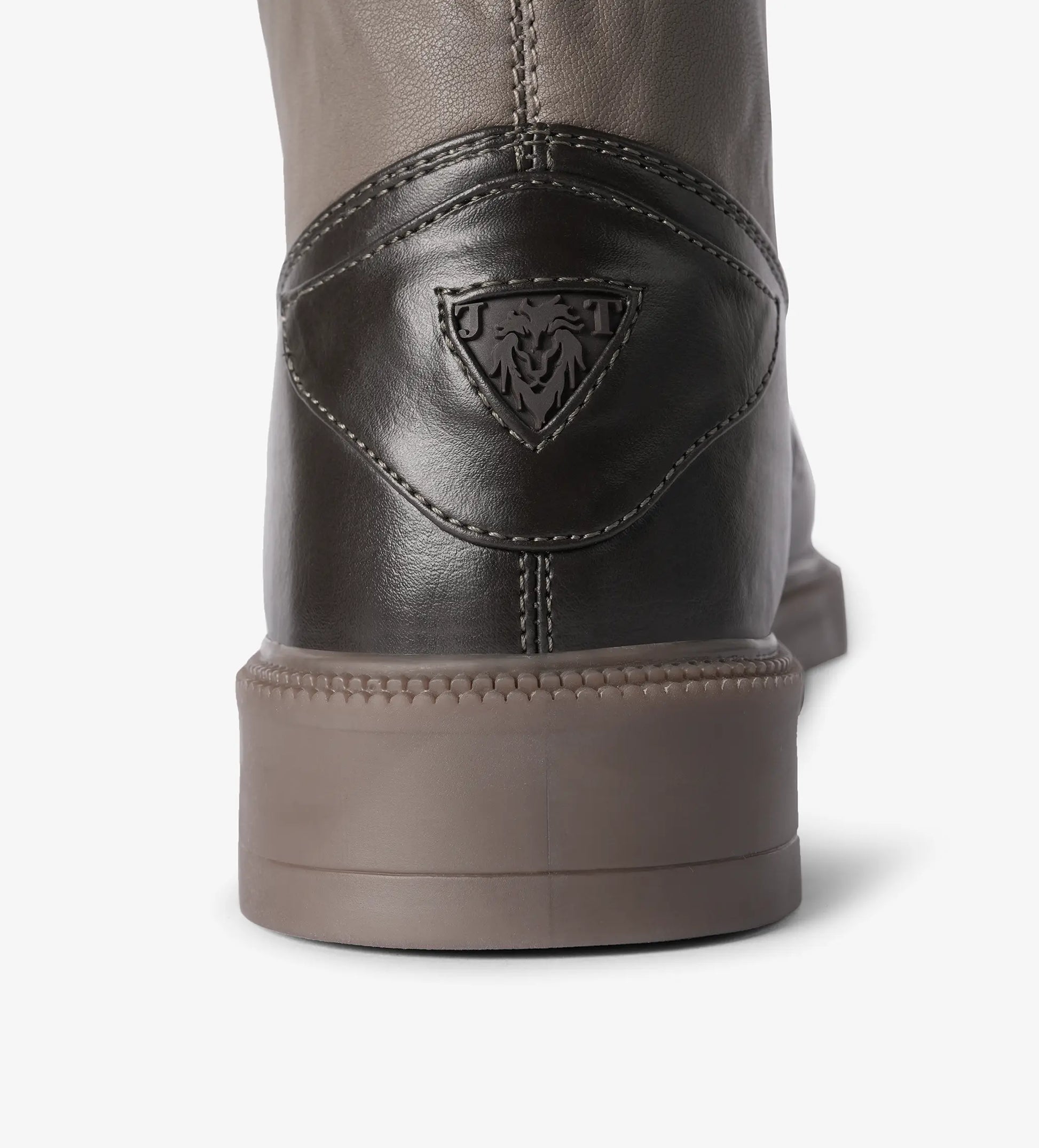 grey brogue boots