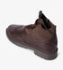Marron brogue boots