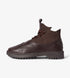 Marron brogue boots