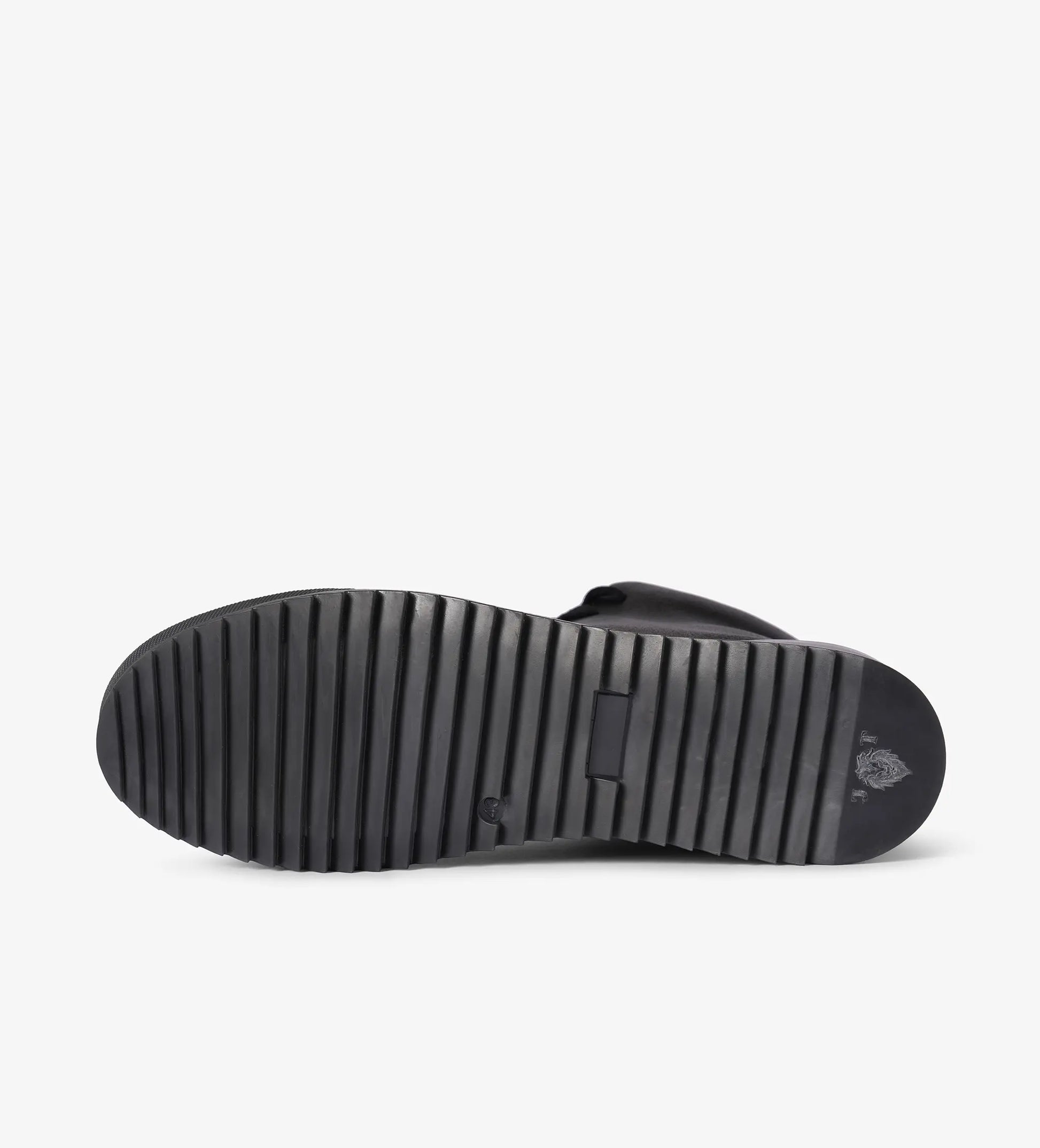 black high top sneakers