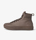 Brown high top sneakers