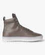 Grey high top sneakers