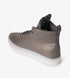 Grey high top sneakers