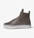 Grey high top sneakers