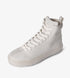 White high top sneakers