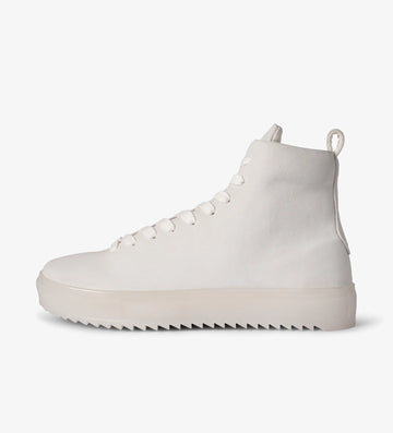 White high top sneakers