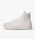 White high top sneakers